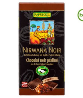 Chocolate Negro Nirwana Vegan Praliné - Bio/Comércio justo