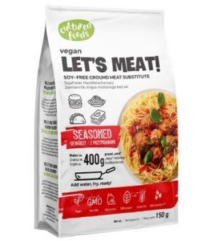 Alternativa Vegetal à carne Picada com Tempero - Let's Meat!