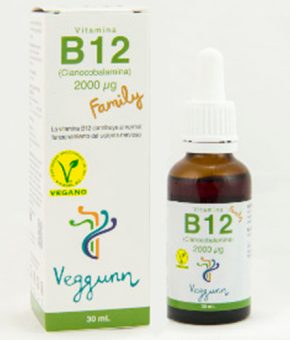 Vitamina B12 em gotas - Vegan